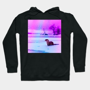 Winter Wonderland Otter Hoodie